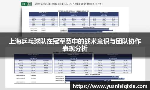 上海乒乓球队在冠军赛中的战术意识与团队协作表现分析